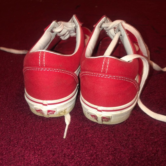 Red Vans - Picture 3 of 4